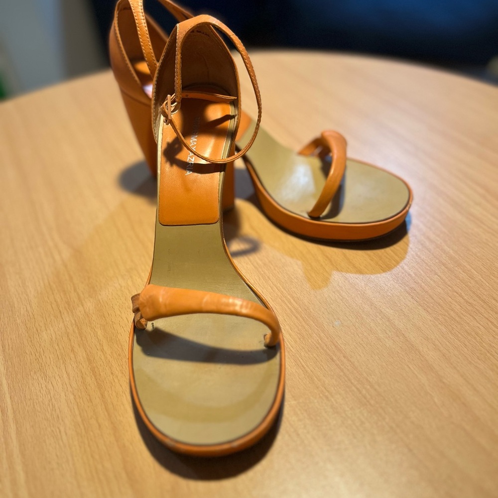 Elegant Women's Coral Heels, by BCBGMaxAzria